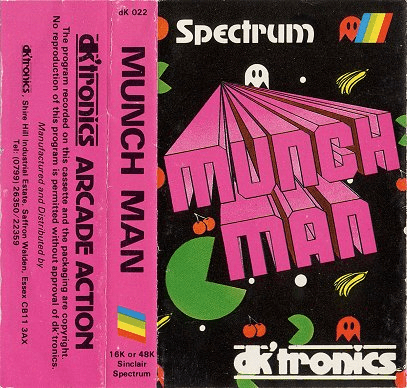 Munch-Man box art for ZX Spectrum